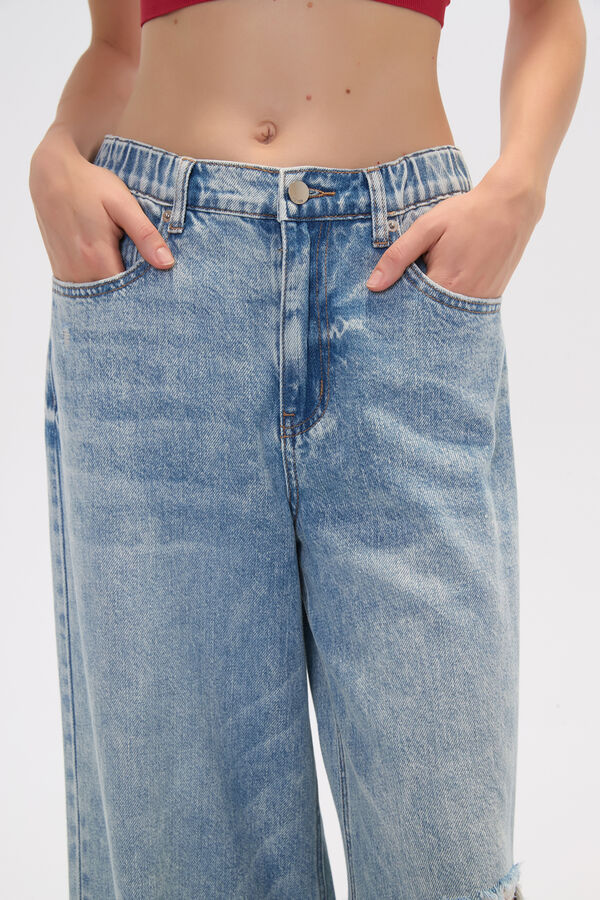 PANTALON BAUSEA CELESTE GRISACEO image number null