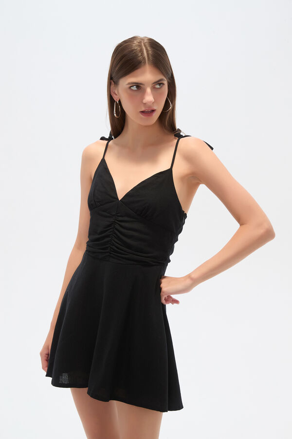 VESTIDO XALYA NEGRO image number null
