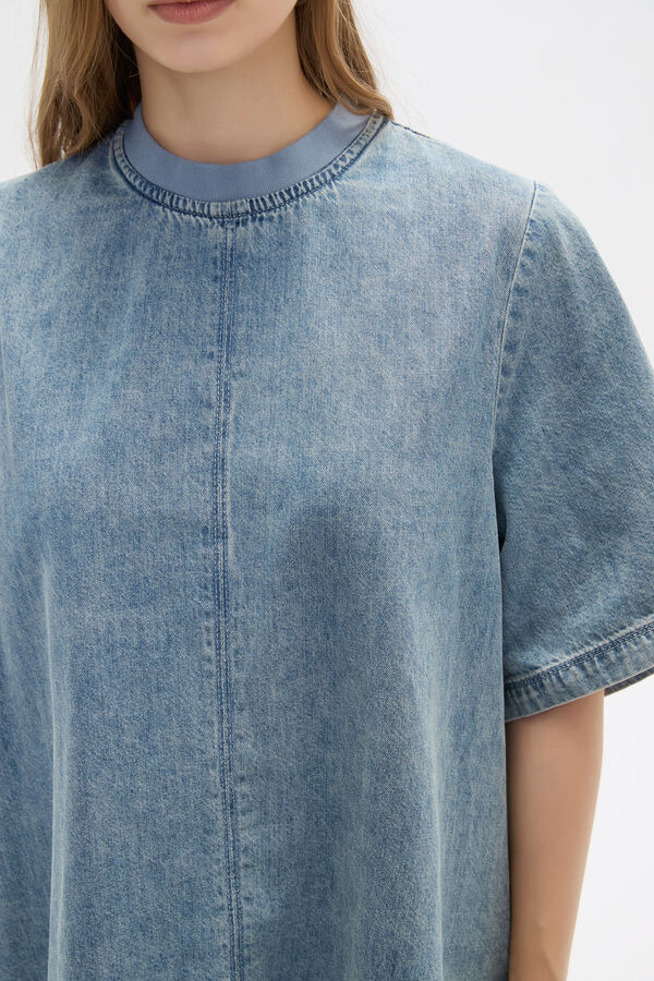 VESTIDO ULAN CELESTE CLARO image number null