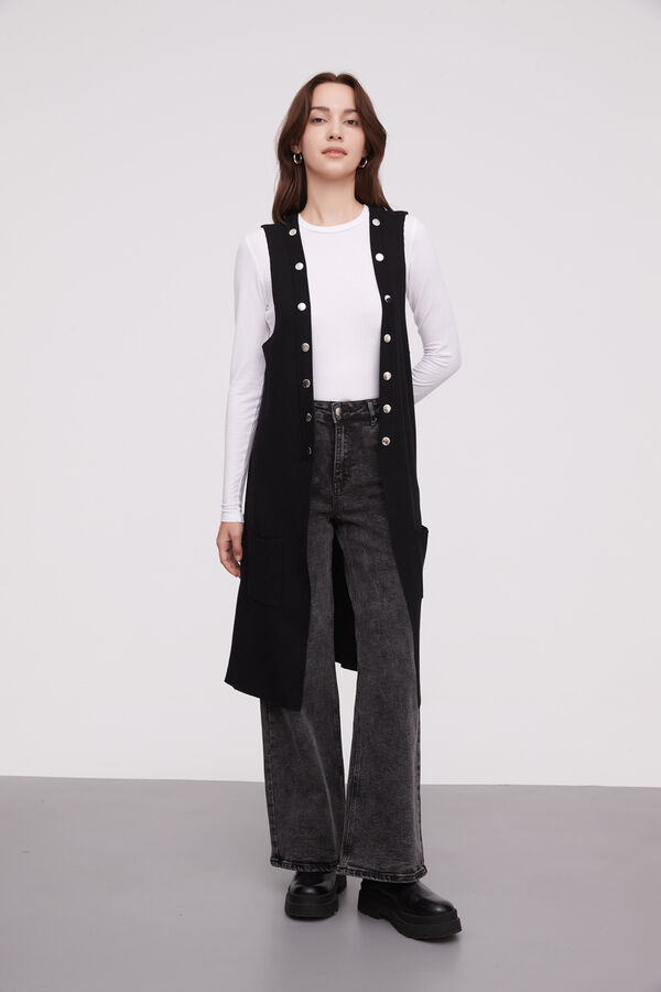 CHALECO EYESE NEGRO image number null