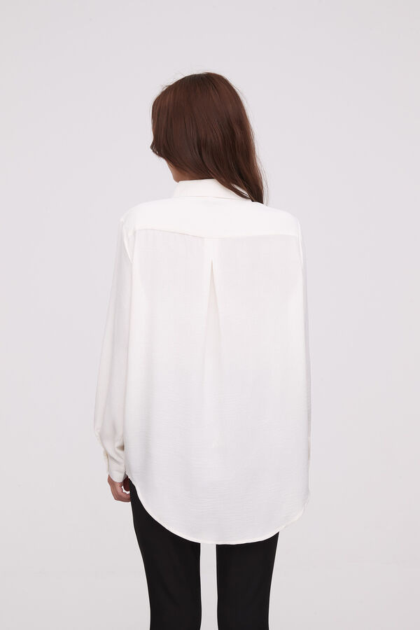 CAMISA MECHI CRUDO / NATURAL image number null