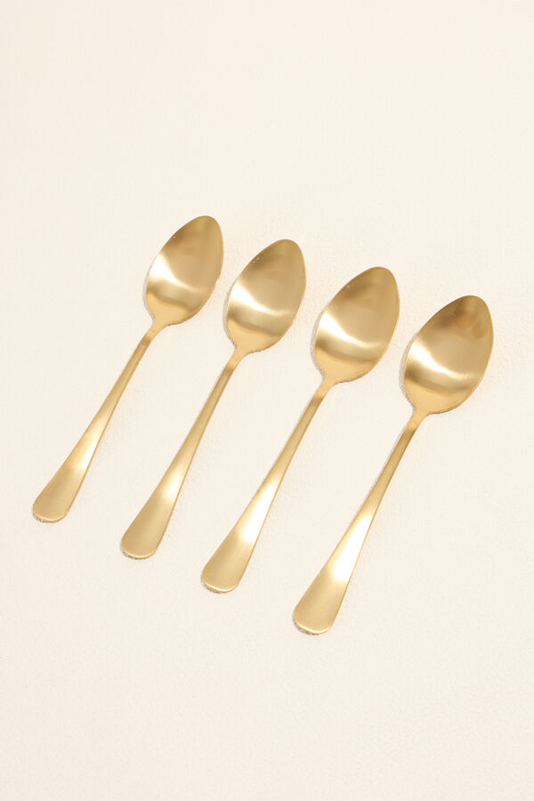Cuchara Olivo Set 4 un. dorado COLOR UNICO image number null