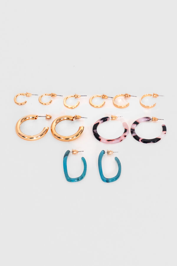 Caravana Aros Carey, Set x6 Pares GUSTO 1 image number null