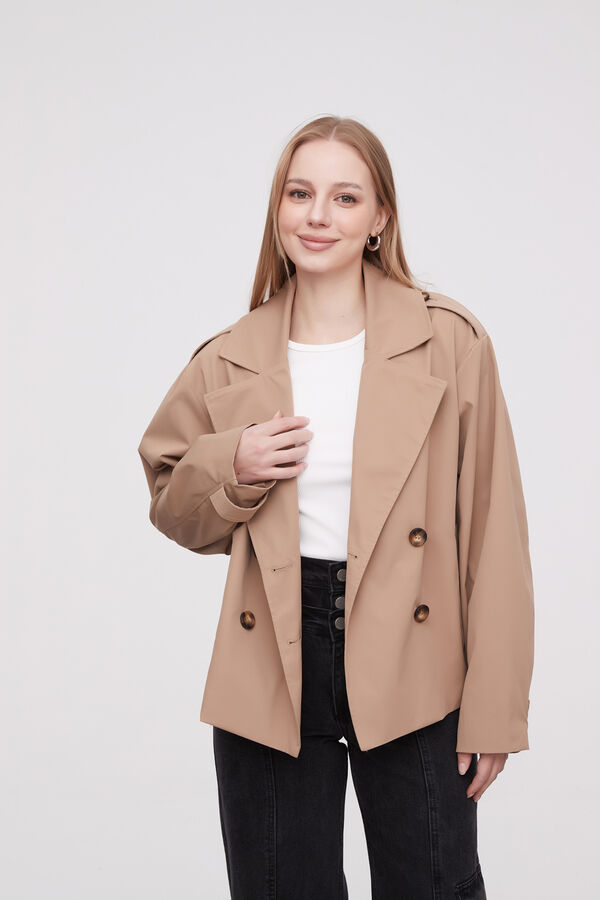TRINCHERA ANALYN BEIGE OSCURO image number null