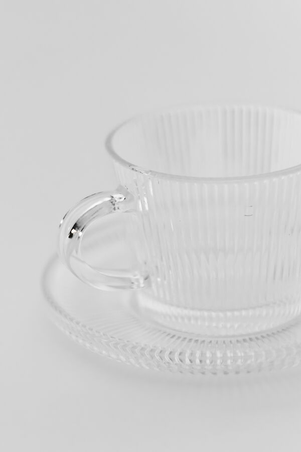 Taza con Plato COLOR UNICO image number null