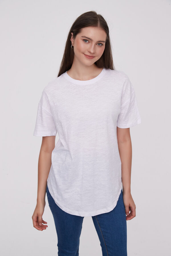 REMERA CHRISTALLINE BLANCO image number null