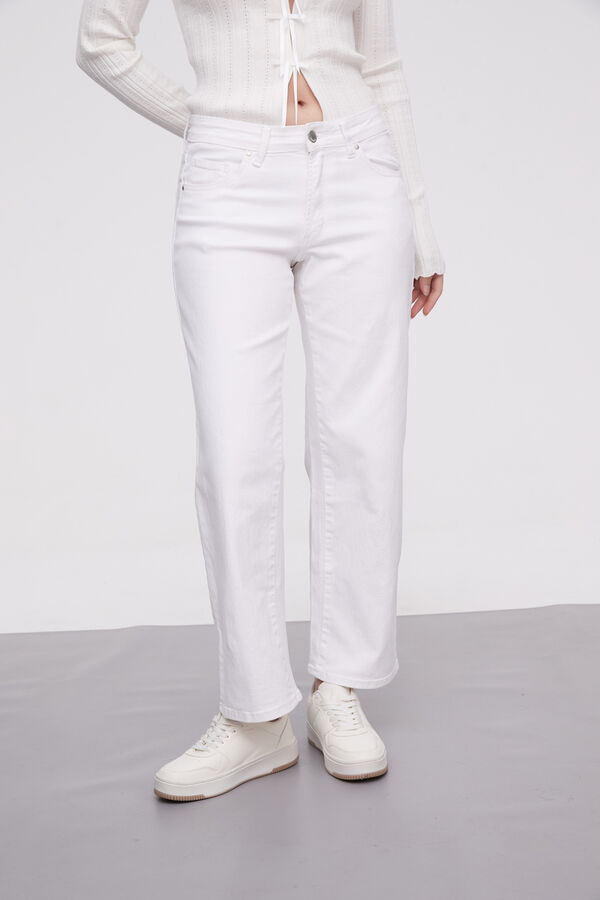 PANTALON POMPYA BLANCO image number null