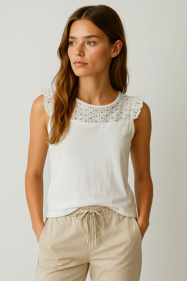 MUSCULOSA COLSEN BLANCO image number null
