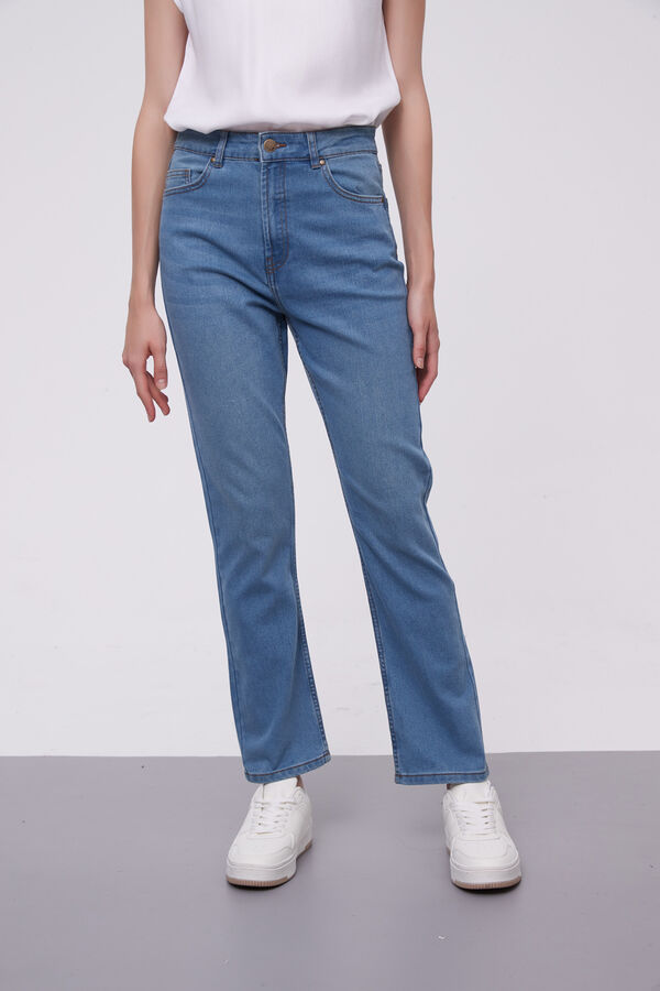 PANTALON APARIS AZUL GRISACEO image number null