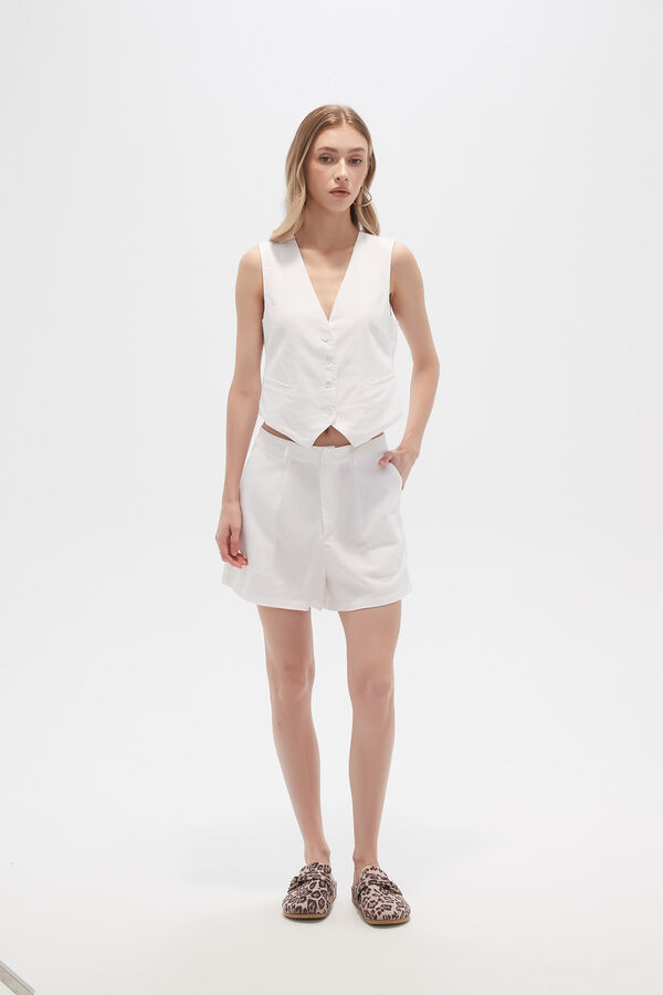 SHORT SUNNIVA BLANCO image number null