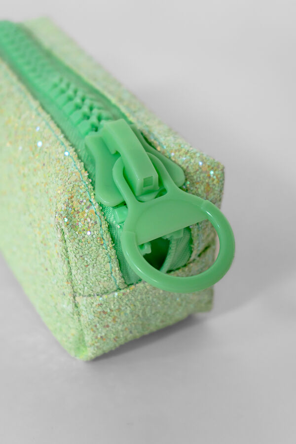 Cartuchera Glitter VERDE image number null