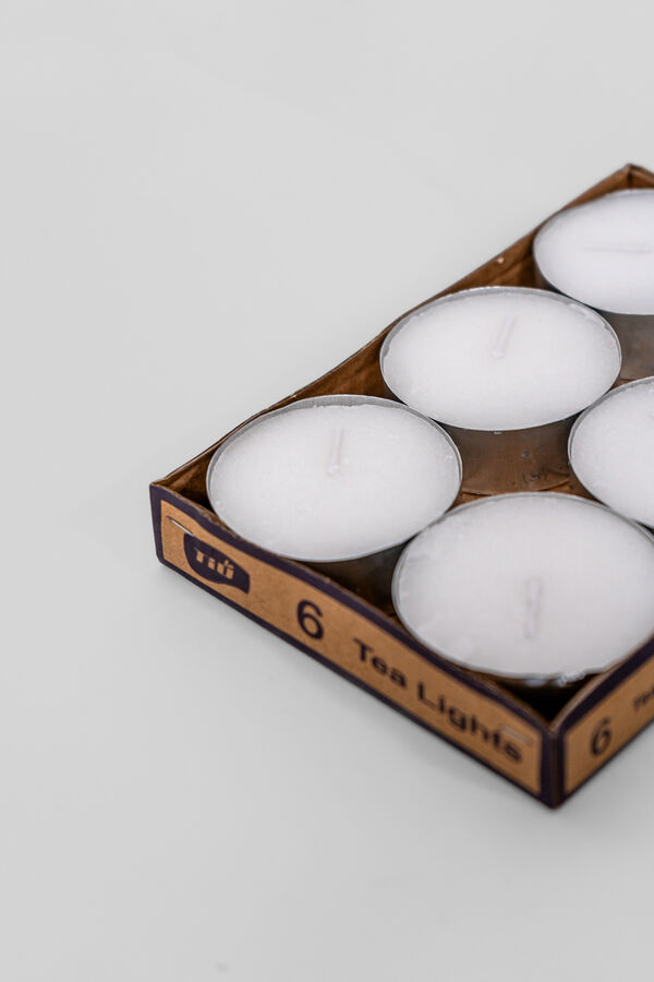 Vela Tea light x 6un COLOR UNICO image number null