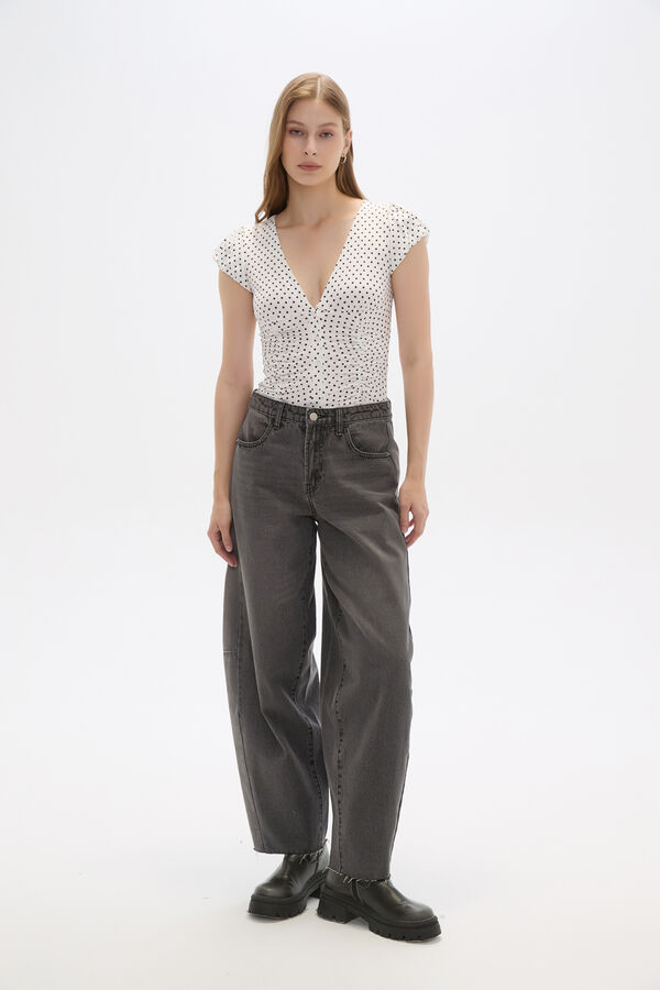 PANTALON ELMIRE GRIS MEDIO image number null