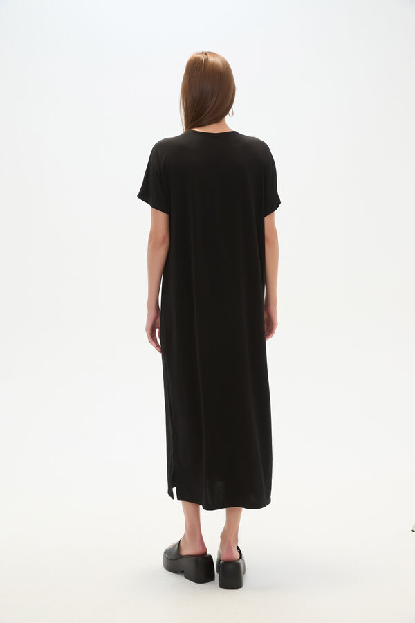 VESTIDO OASINA NEGRO image number null