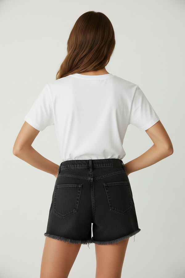 SHORT MISCHA GRIS OSCURO image number null