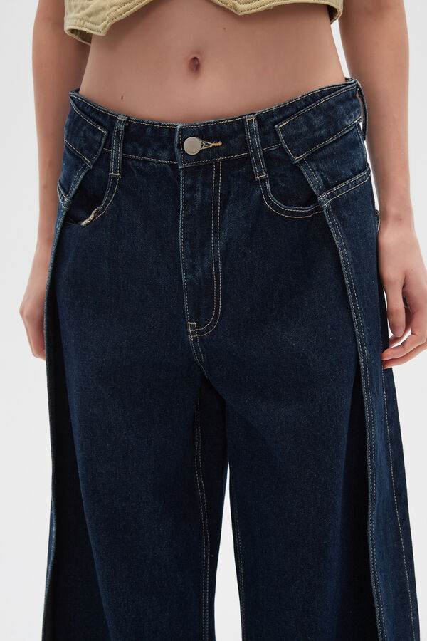 PANTALON CINDY AZUL INDIGO image number null