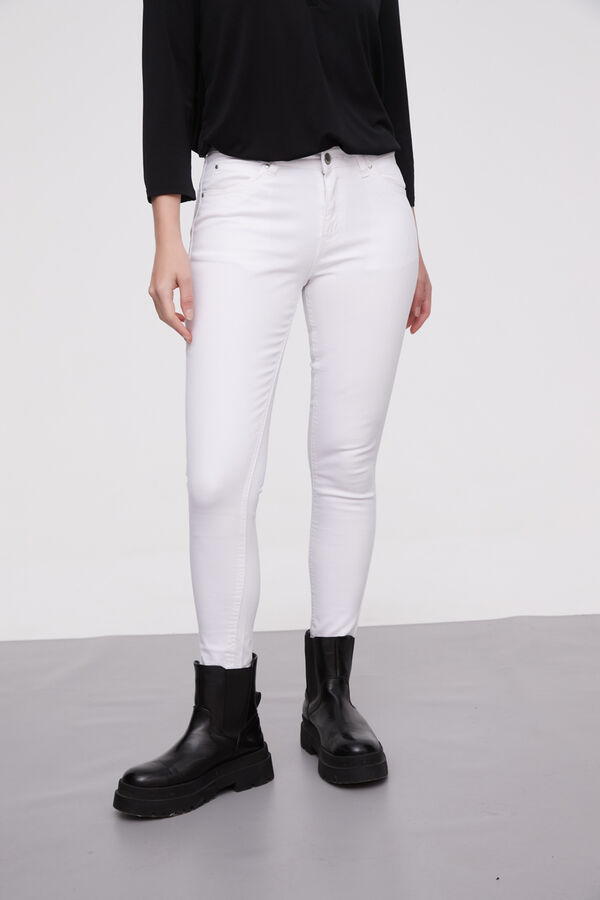 PANTALON BARDOT BLANCO image number null