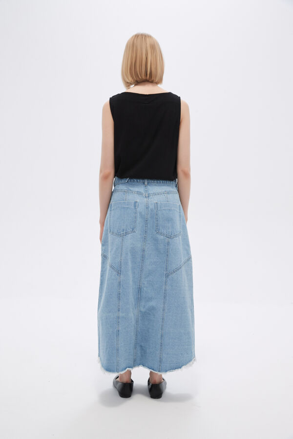 FALDA LUZA CELESTE image number null
