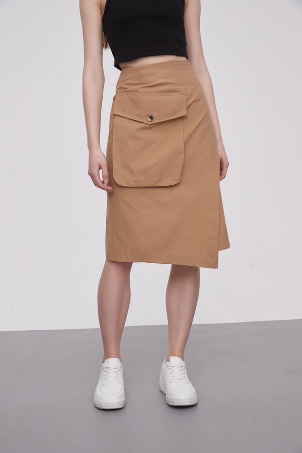 FALDA COPAL BEIGE image number null