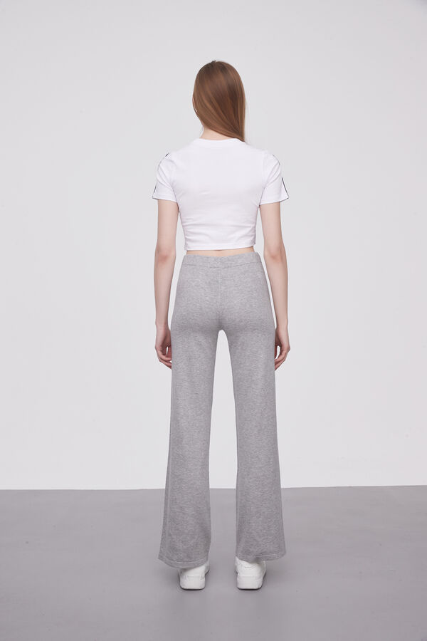 PANTALON JAMBEL GRIS MELANGE MEDIO image number null