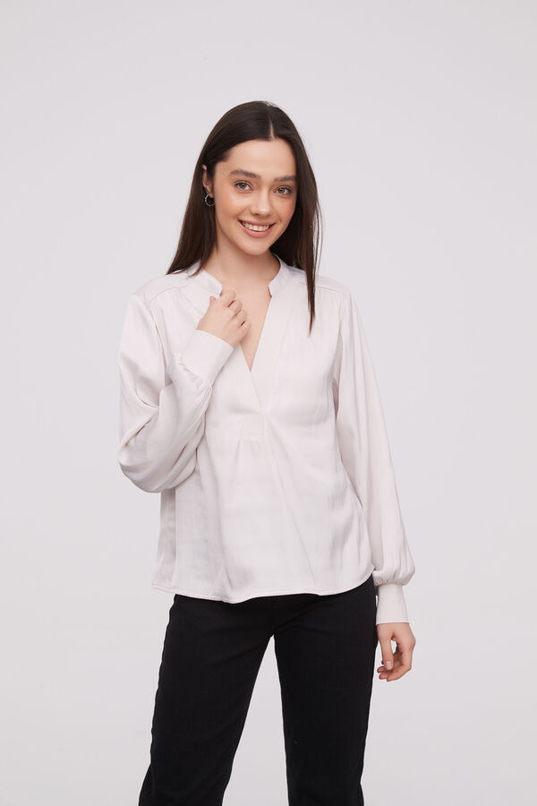 BLUSA CILENI CRUDO / NATURAL
