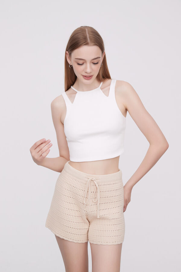 TOPS ALMERINDA MARFIL  / OFF WHITE image number null