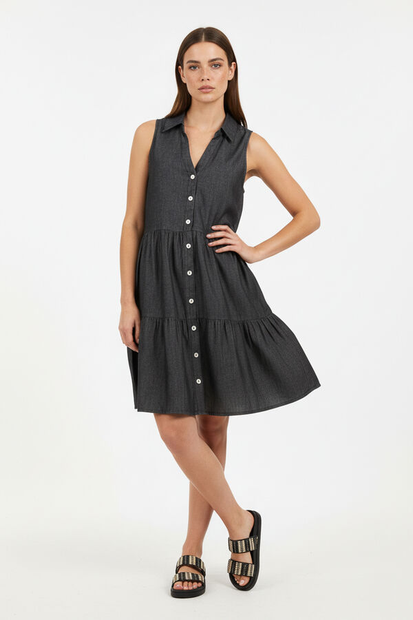 VESTIDO EPSUN GRIS MEDIO image number null