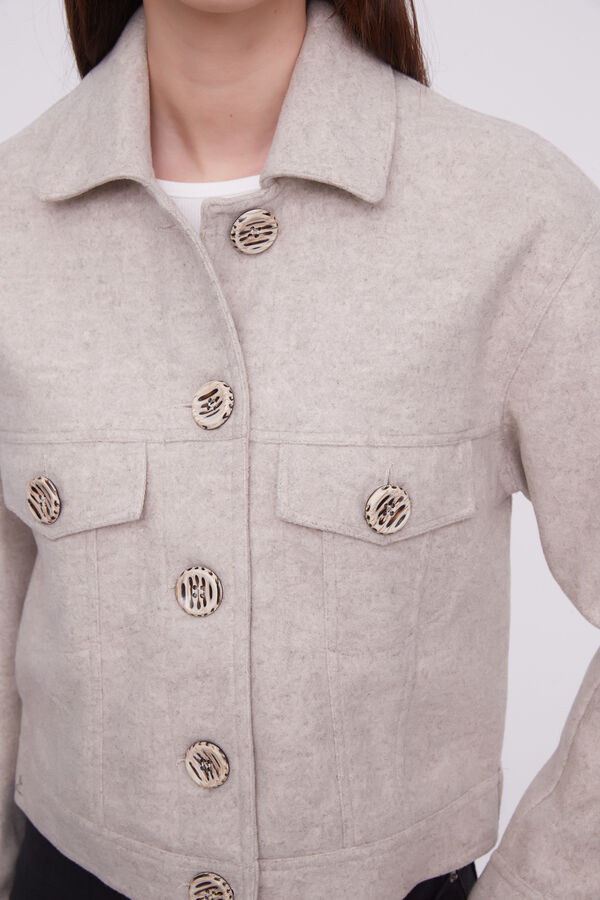 CHAQUETA LOPINO ARENA MELANGE image number null