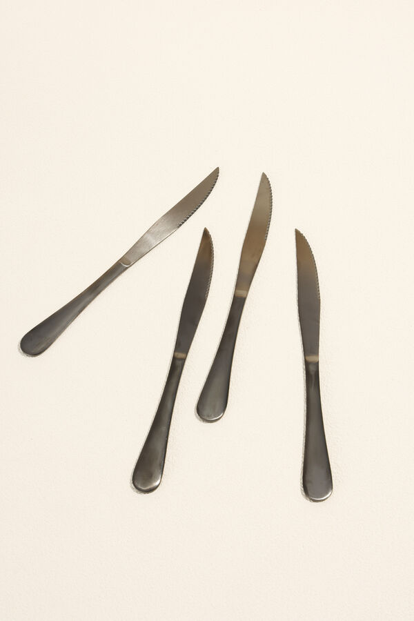 Cuchillo Olivo Set 4 un. Negro COLOR UNICO image number null