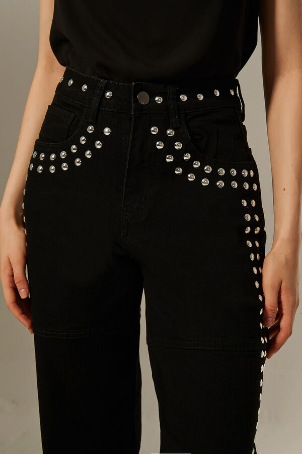 PANTALON BOHOS NEGRO