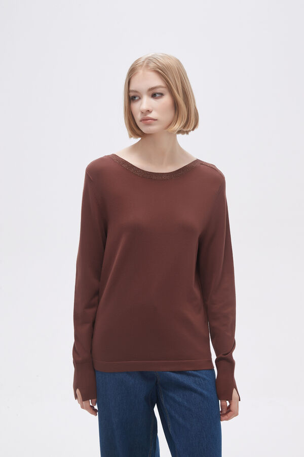 SWEATER MACE CHOCOLATE image number null