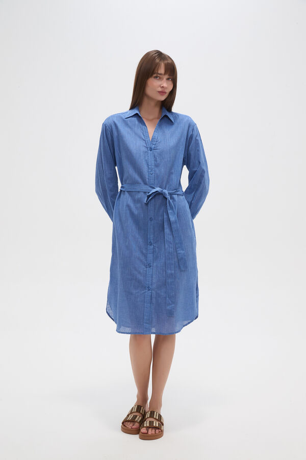 VESTIDO JAMIN ANIL image number null