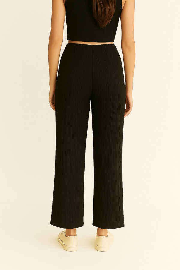 PANTALON RUNDO NEGRO image number null