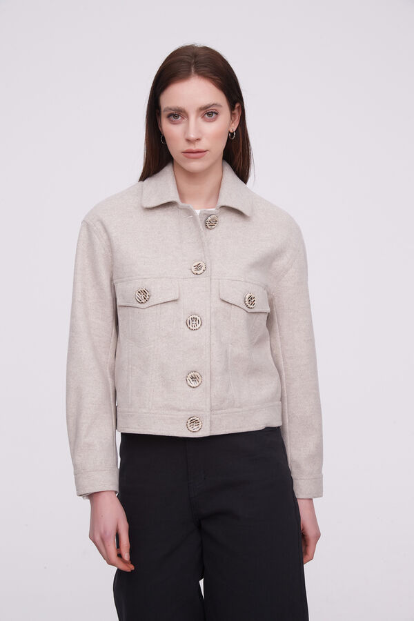 CHAQUETA LOPINO ARENA MELANGE image number null