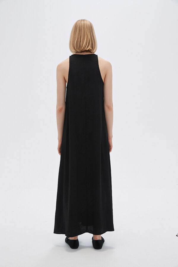 VESTIDO ALBAREDA NEGRO image number null