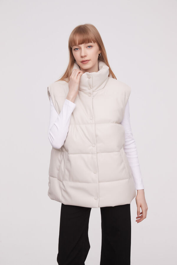 CHALECO KRISTA MARFIL / OFF WHITE