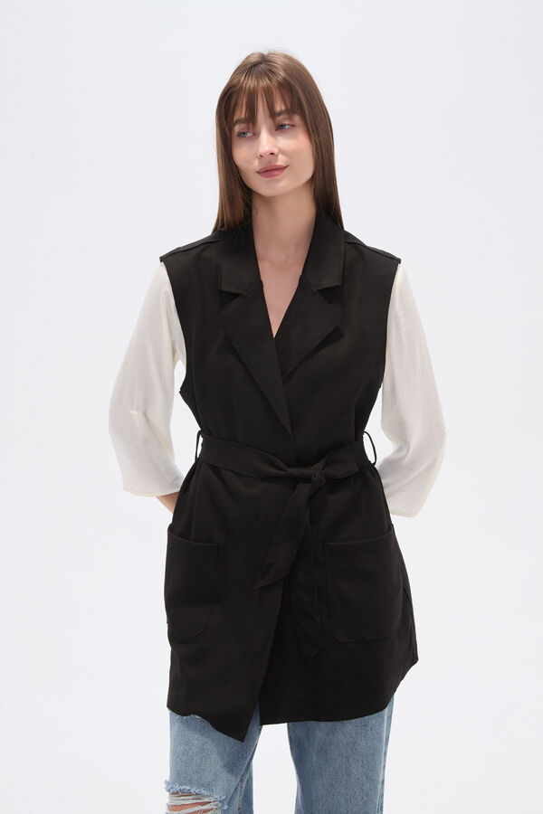 CHALECO VINISIA NEGRO image number null