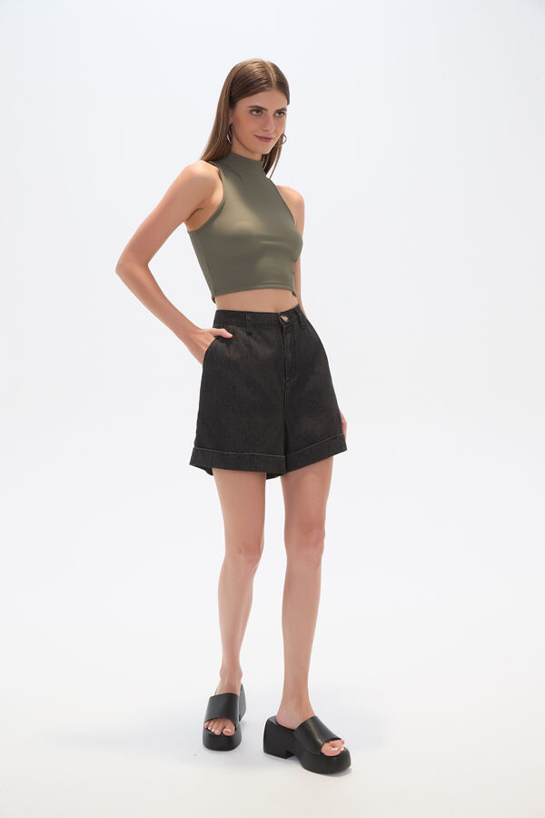 SHORT CHRISTA GRIS MEDIO image number null