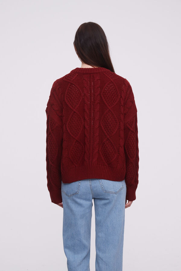 CARDIGAN BARTO BORDEAUX