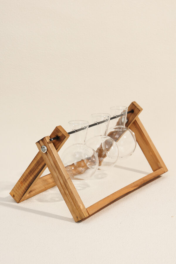 Florero Tubo con Base, 3 COLOR UNICO image number null