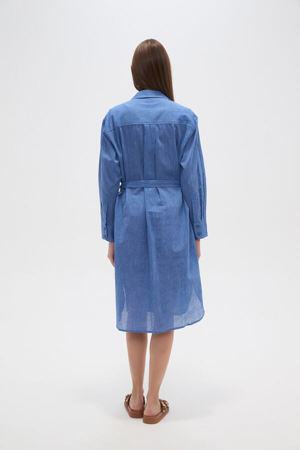 VESTIDO JAMIN ANIL image number null