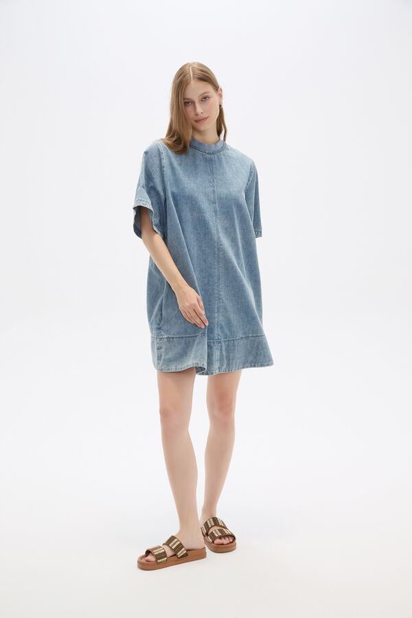 VESTIDO ULAN CELESTE CLARO image number null