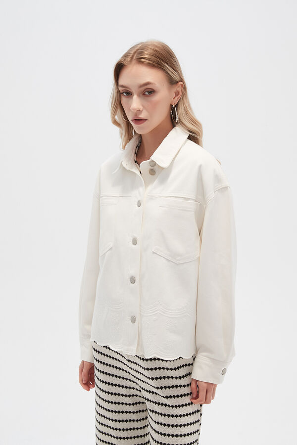 CAMPERA BIMES MARFIL  / OFF WHITE image number null