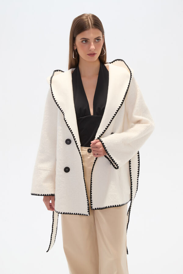 CHAQUETA MARCUS MARFIL  / OFF WHITE image number null