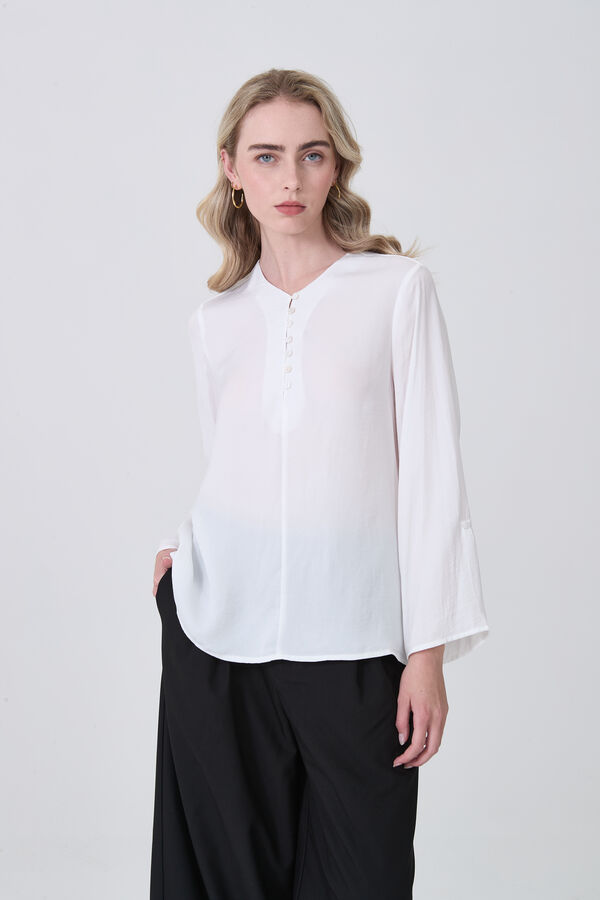 BLUSA ZOYAN BLANCO image number null