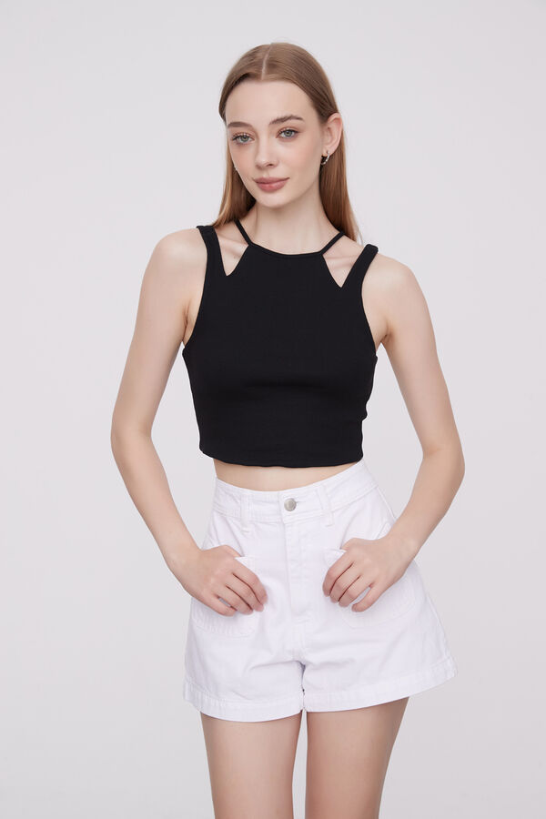 TOPS ALMERINDA NEGRO