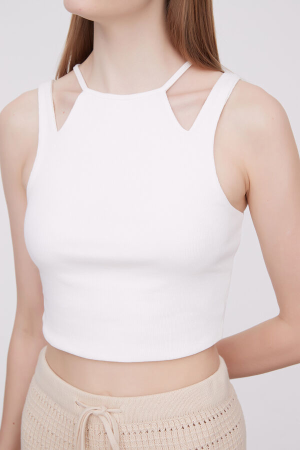 TOPS ALMERINDA MARFIL  / OFF WHITE image number null