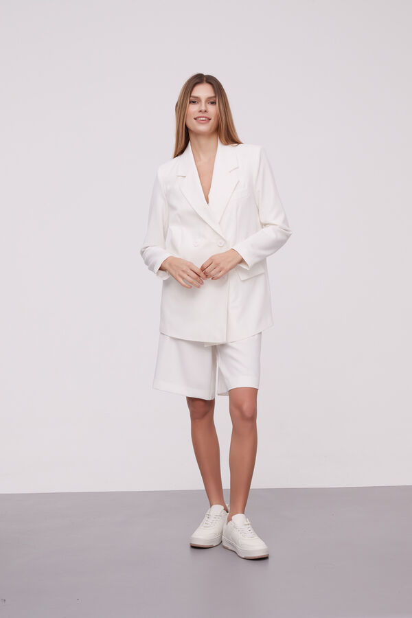 BLAZER BONGCHA MARFIL  / OFF WHITE image number null