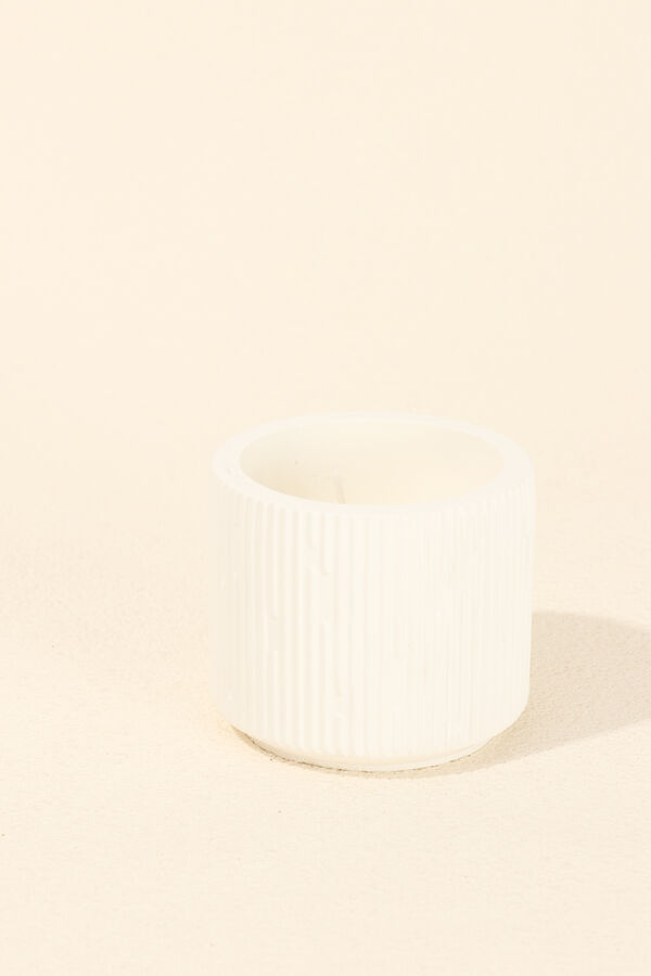 Vela Aromática Lines, Vaso COLOR UNICO