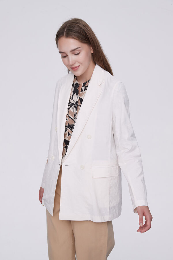BLAZER FELIZZIA MARFIL  / OFF WHITE image number null